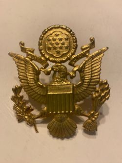 WW2 US ARMY HAT BADGE