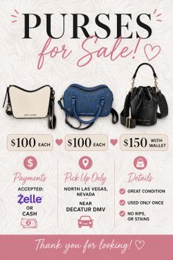 Purses for sale