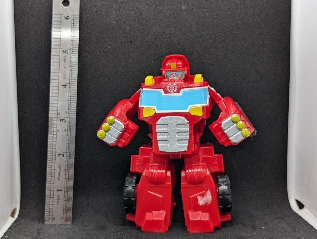 Transformers Rescue Bots Rescan Heatwave the Fire-Bot Truck Playskool Heroes Toy