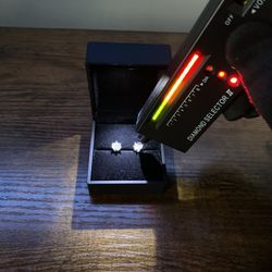 VVS1 Moissanite Stud Earring- 2CT 