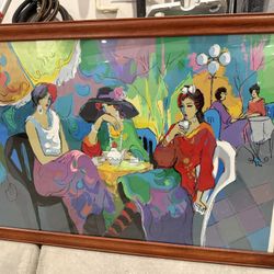 3 ladies Enjoying Tea