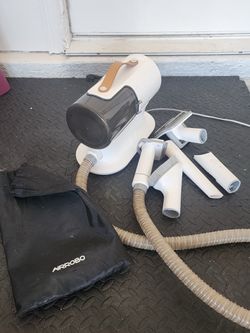 AIRROBO Pet Grooming Vacuum Kit w/ Attachments – Works Great