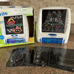 Hasbro Lite Brite screen design creative toy. Used but still works great.  See All Below!