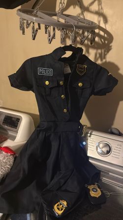Cop costume For Girls