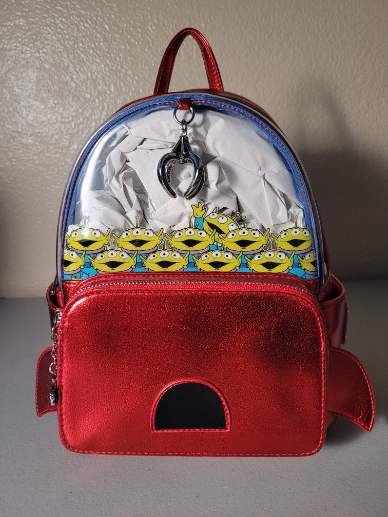 Loungefly Disney Pixar Toy Story Pizza Planet Green Aliens Claw