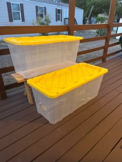 HDX 57 GAL TOTES
