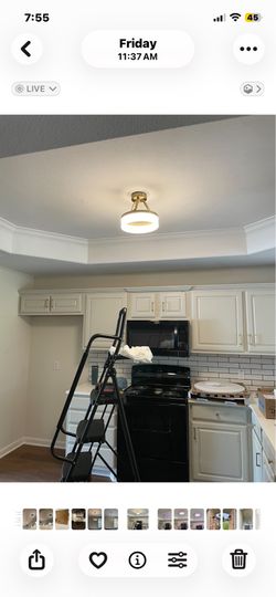 Kitchen light fixture