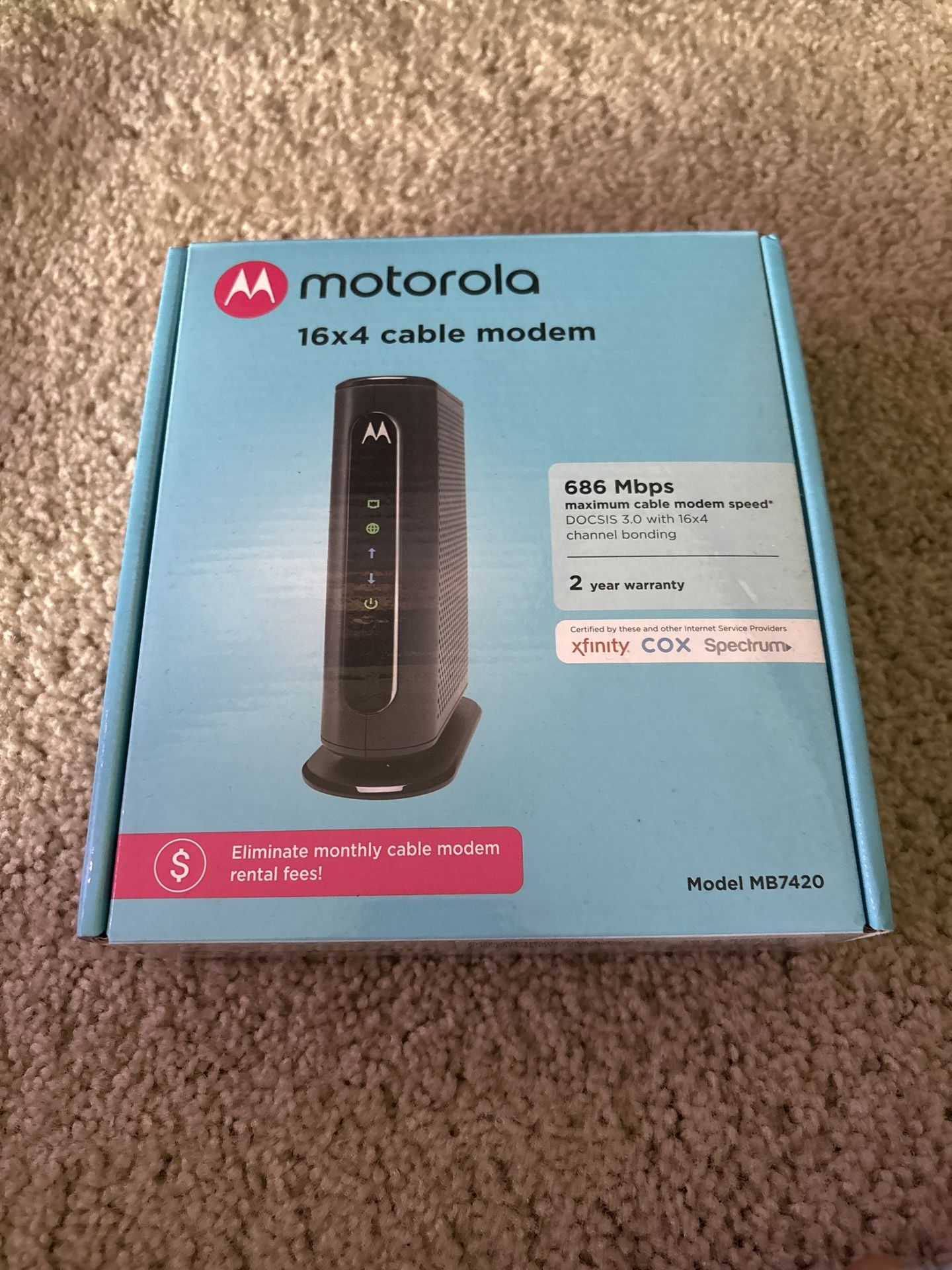 Motorola MB7420 Modem