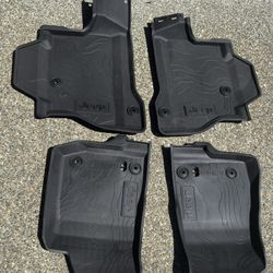 OEM Mopar All Weather Jeep Gladiator Floor Liners