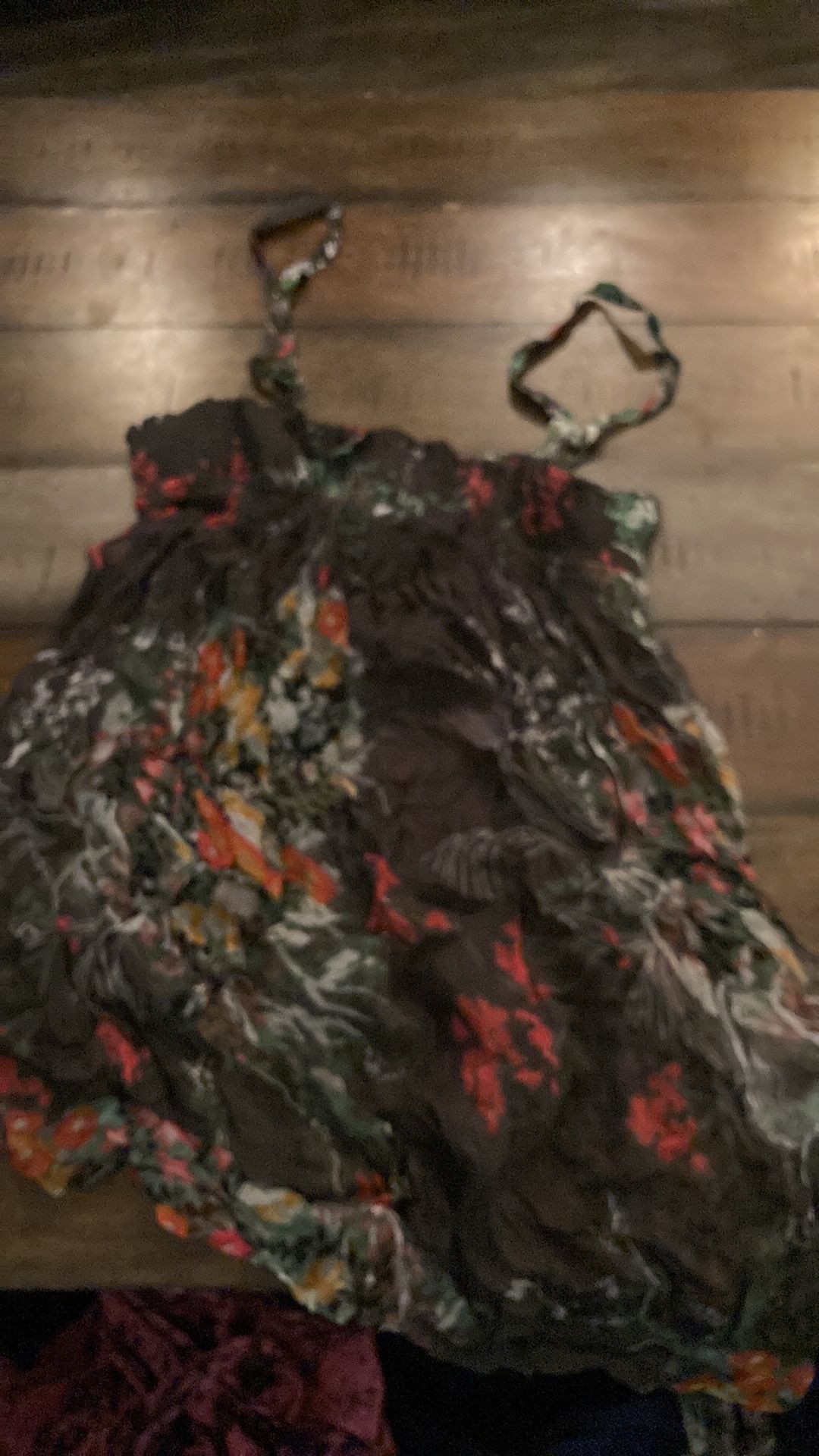 Spaghetti, strap side tie, very soft