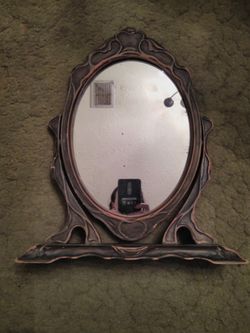 Antique vanity mirror