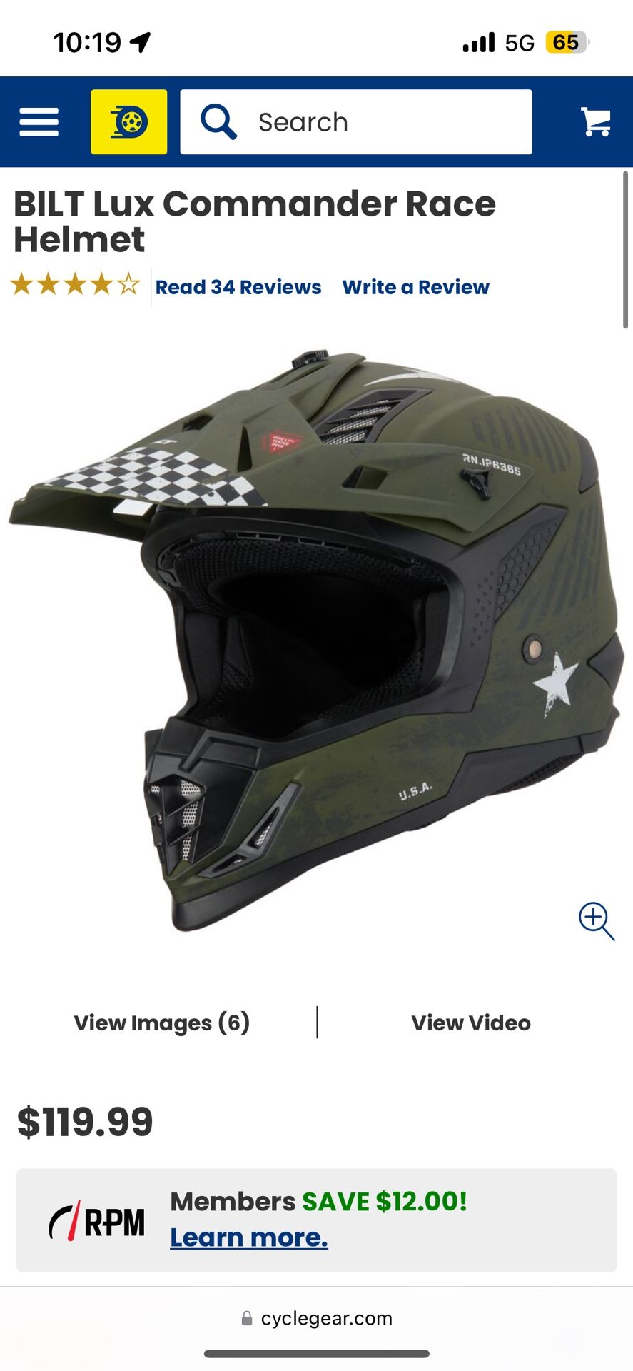 dirtbike helmet