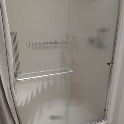Shower Doors Great Condition Top Track 45.25