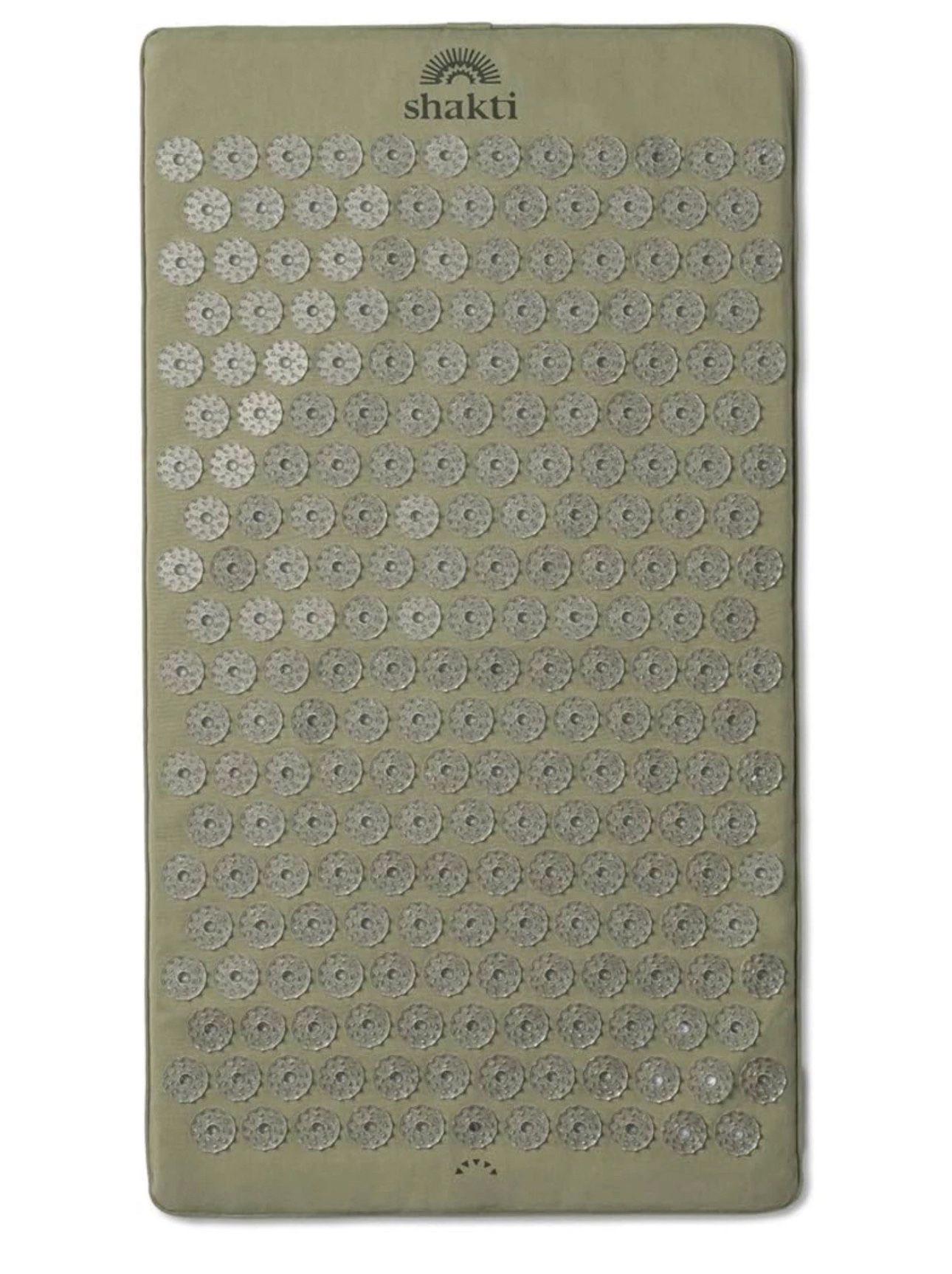 Shakti Mat Premium Acupressure Mat Original Intensity in Tulsi OliveGreen Color