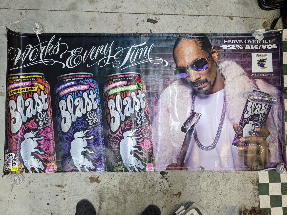 Snoop Dogg banner Blast Colt 45