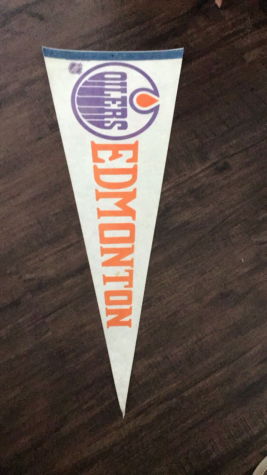 1970’s Edmonton Oilers 30” Pennant