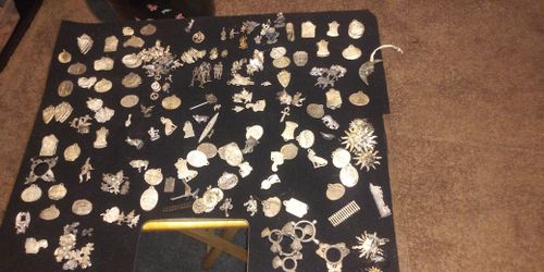 250 + Pewter Pieces 