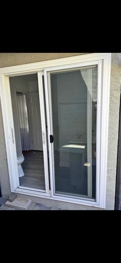 Sliding Glass Door No Frame