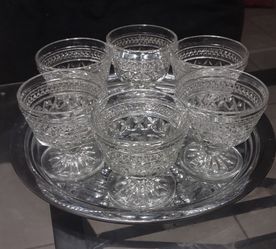Wexford Criss Cross Glass Set 