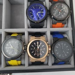 Michael Kors Men's Dylan Chronograph Silicone Watch