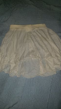 Girls dance wear sheer skirt 12-14