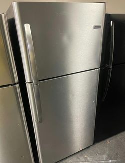 Frigidaire Top Freezer Refrigerator Stainless Steel