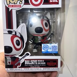 Funko Pop!: BULLSEYE (Dressed as Eddie Munson) #262 Target Exclusive IN HAND!