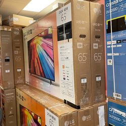 65” Inch LG 4K Smart TV LED Ai - 1 Year Warranty