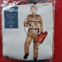 Bug Bugged Out Bug Man Buster Halloween Costume Child Small
