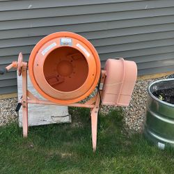 Cement Mixer For Sale, Only Used Once For Cement