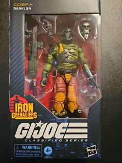 Hasbro G.I. Joe Classified Series #155 Darklon Action Figure 