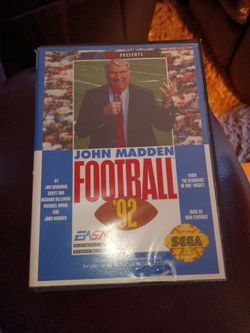 John Madden Football '92 Sega Genesis