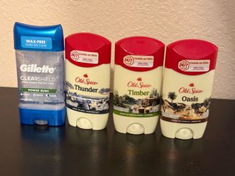 Old spice and Gillette