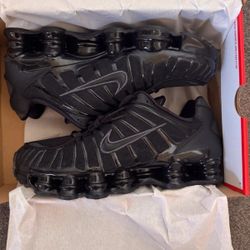 Black Nike Shox TL