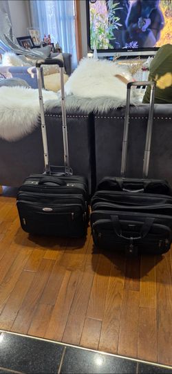 2 CLASSIC WHEELED BUSINESS CASE $25 EACH