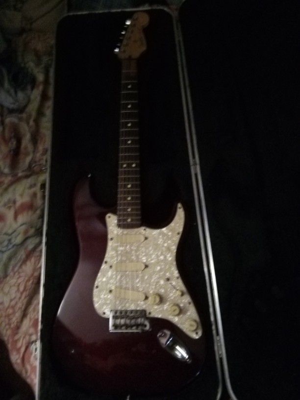 1999 Fender Mim Stratocaster.
