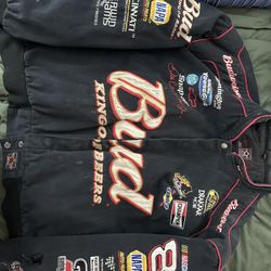 Authentic Dale Earnhardt Jr Out Crew Jacket Size 2XL