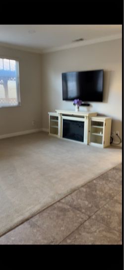TV Stand With Built In Fireplace