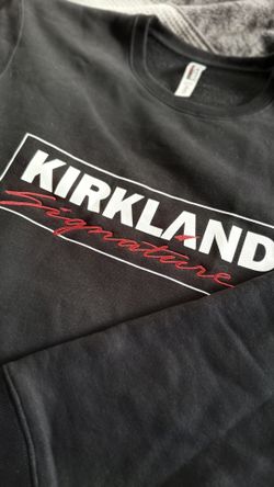 Kirkland Signature Logo Crewneck Sweater Sweatshirt XL Men’s XXL Women’s 