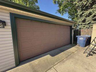 16 x7 garage door insulated