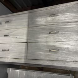 White Wooden Dresser 