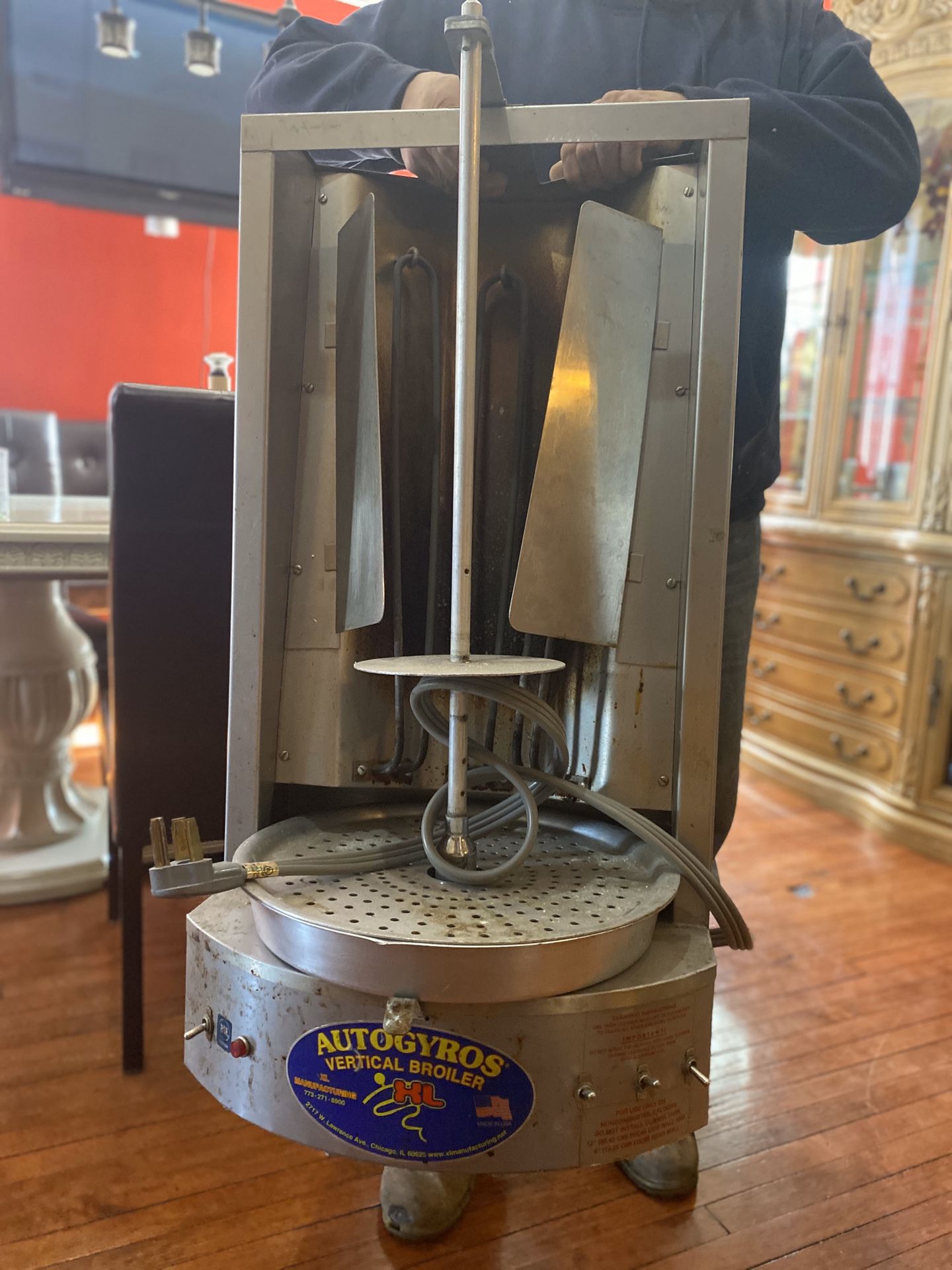 Gyro Machine, Vertical Broiler
