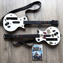 Guitar Hero Guitars & Game for Nintendo Wii