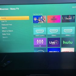 43 Inch Hisense Roku TV 