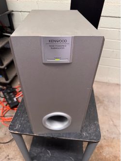 KENWOOD Powered Subwoofer in Great Working Condition
