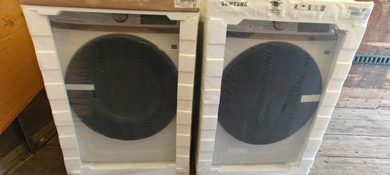 Samsung washer and dryer.