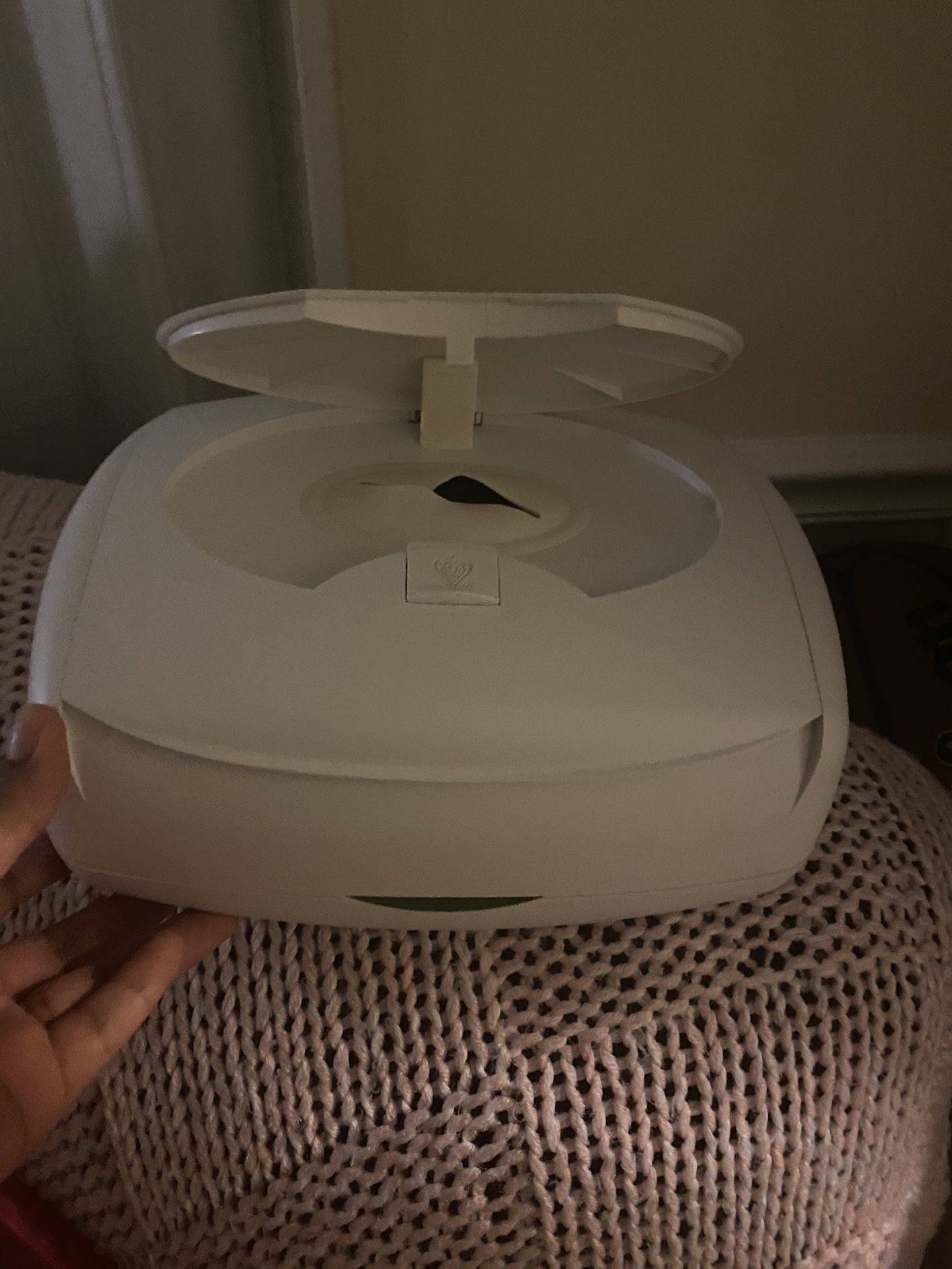 Baby wipe warmer