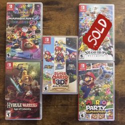 Nintendo Switch Games