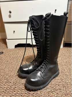 Demonia knee high boots