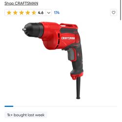 Craftsman Corded Drill